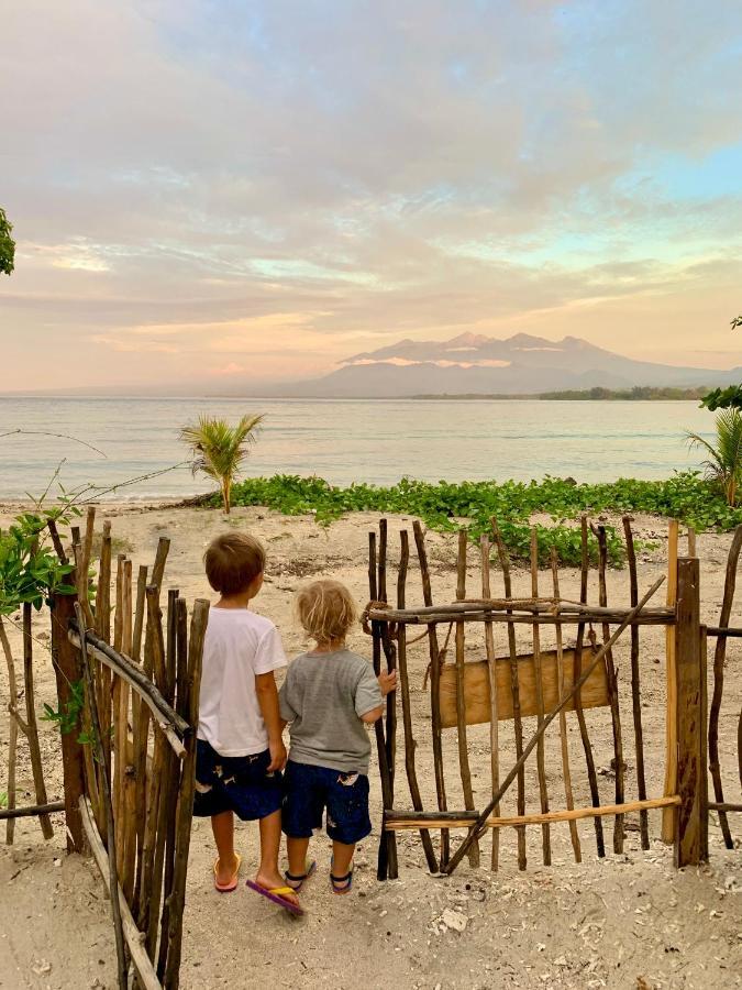 The Beach Shack Gili Air Exterior foto